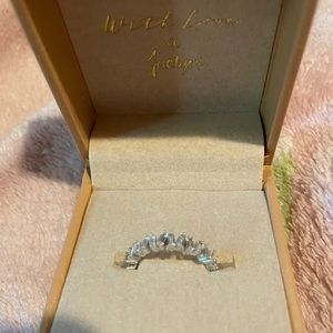 Jaclyn Roxanne THE UNREFINED RING RHODIUM